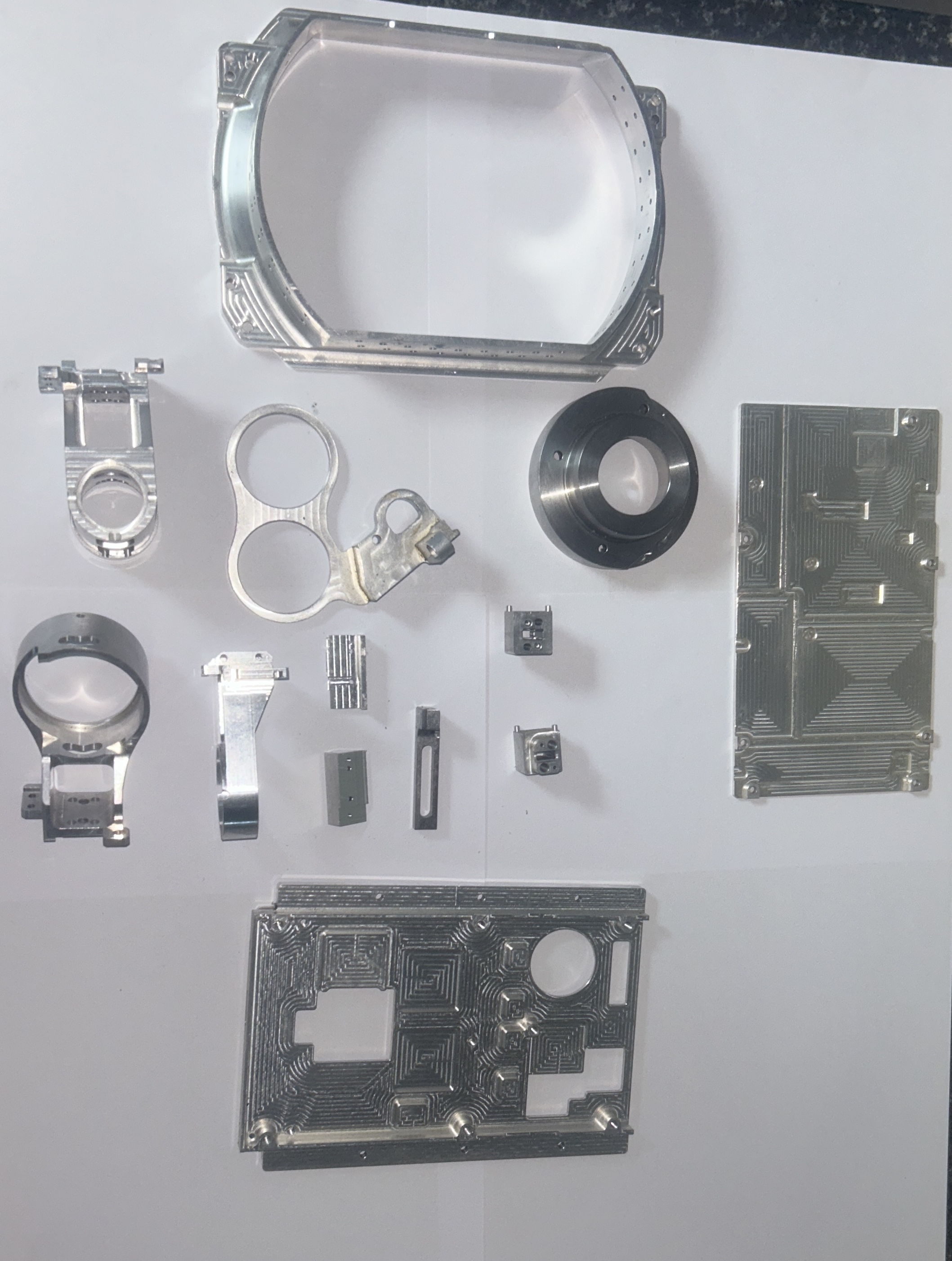 CNC milling output