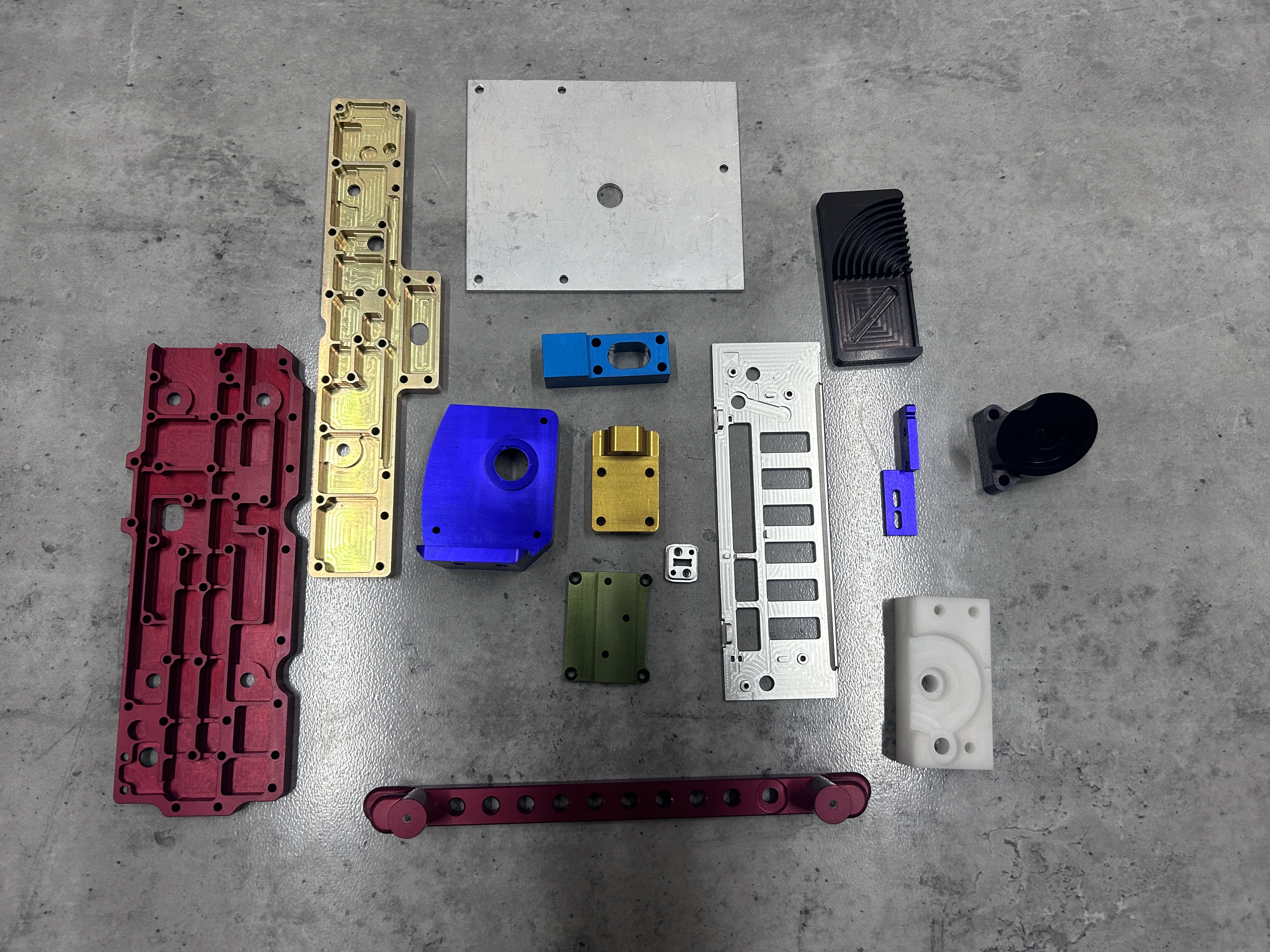 Machined component profile